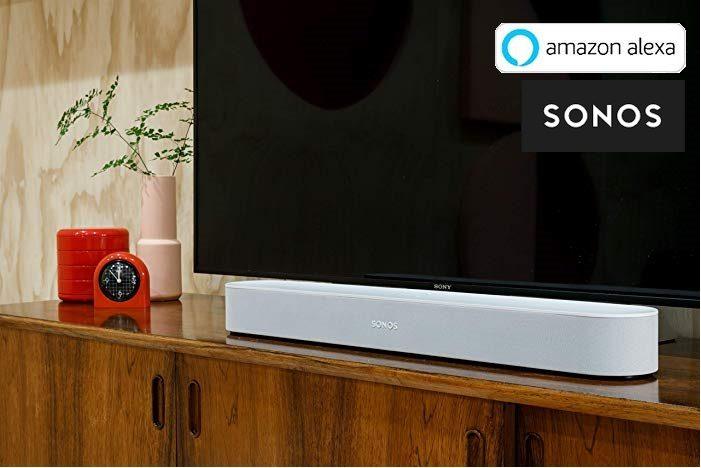 Barra de Sonido Inteligente Sonos Beam con Alexa integrada