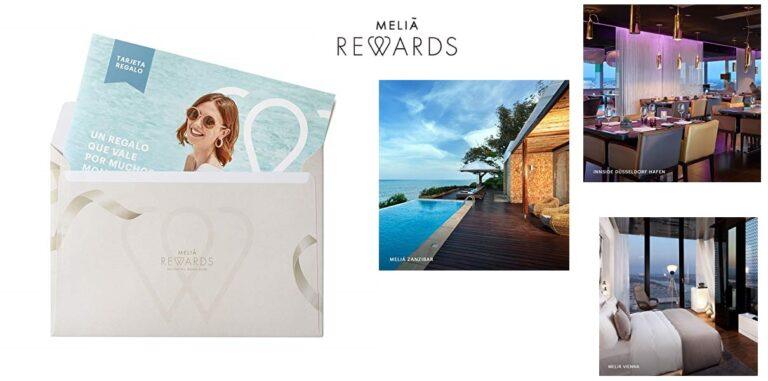 Tarjeta Regalo de puntos Meliá Rewards (55.000 o 35.000 puntos) desde . 40% de descuento
