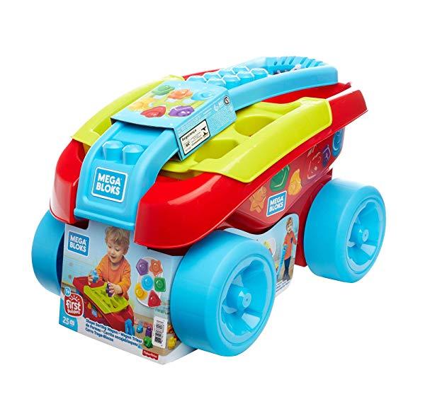 Megabloks Carrito Encajabloques de Mattel