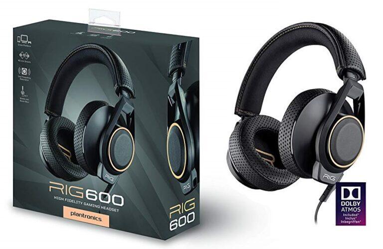 Auriculares Gaming Plantronics RIG 600 de alta fidelidad DOLBY ATMOS