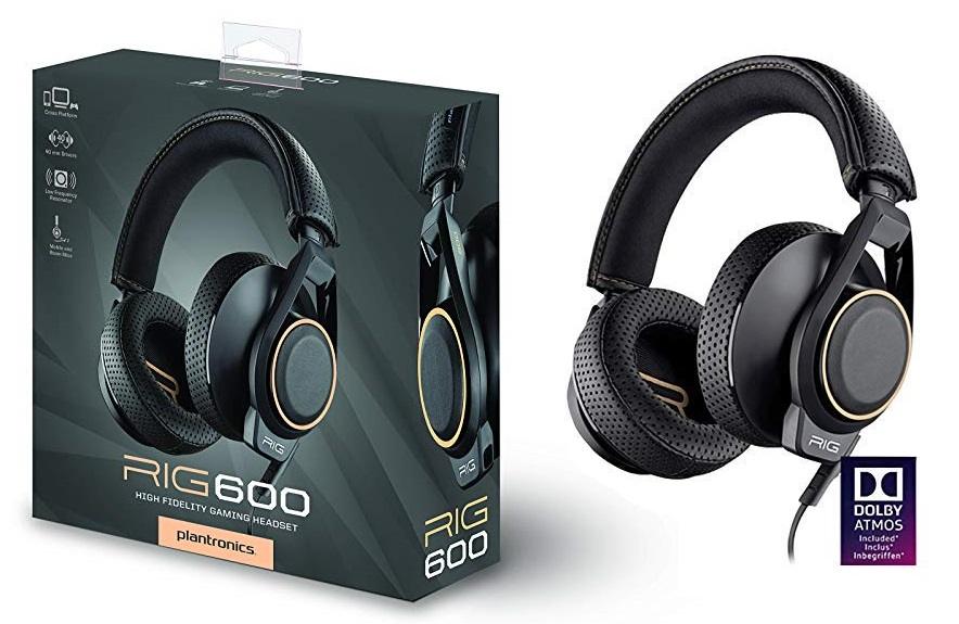 Chollo! Auriculares Gaming Plantronics RIG 600 de alta fidelidad