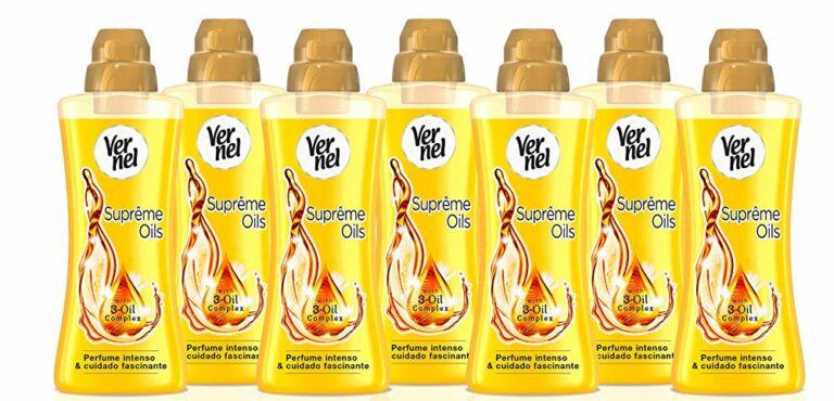 Pack de 7 Suavizante Vernel Suprême Oils de 600ml
