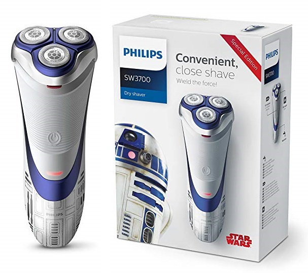 Philips Afeitadora eléctrica en seco SW3700 R2D2 Star Wars