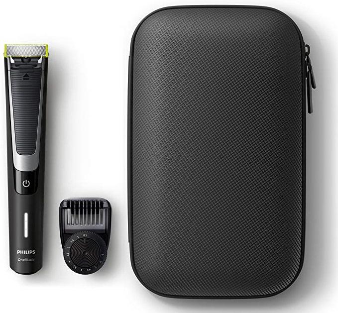 Philips OneBlade Pro QP6510 + Peine precisión + estuche de viaje