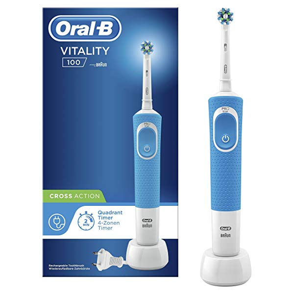 Cepillo de dientes eléctrico Oral-B Vitality 100 CrossAction recargable