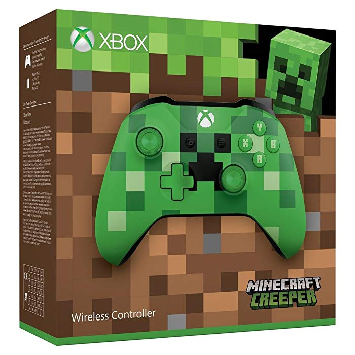 Microsoft Xbox Wireless Controller (PC, Xbox One S) Edición Limitada Minecraft Creeper