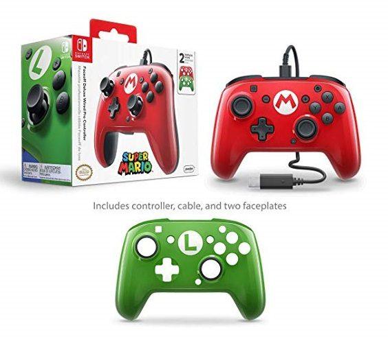 Comprar PDP - Mando Pro Deluxe Faceoff Mario, Luigi Edition (Nintendo Switch) PDP - Mando Pro Deluxe Faceoff Mario, Luigi Edition (Nintendo Switch)