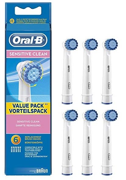 Pack de 6 cabezales Oral-B Sensitive Clean