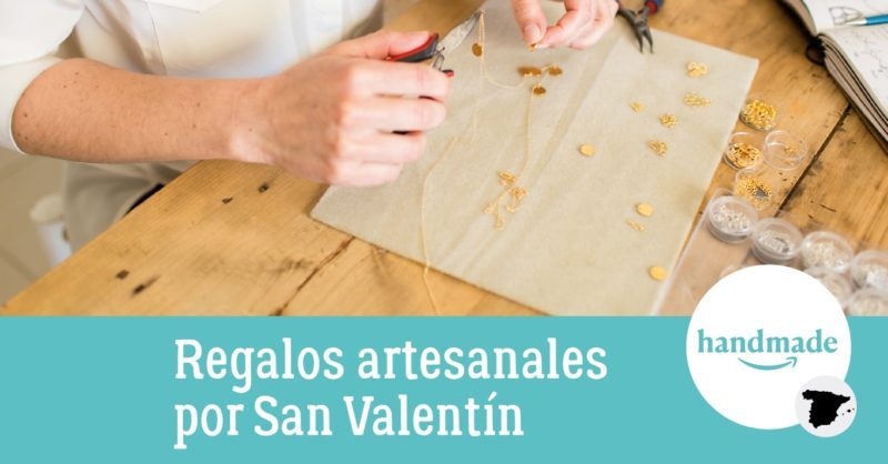 Regalos artesanales por San Valentín en Amazon