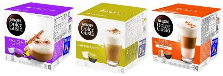 Pack de 3 Nescafé Dolce Gusto diferentes sabores a partir de