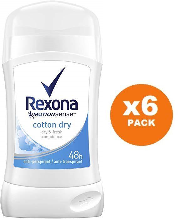 Antitranspirante Rexona Cotton Dry en barra