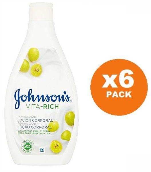 Comprar Pack de 6 loción corporal Johnson’s Vita-Rich Uvas Pack de 6 loción corporal Johnson’s Vita-Rich Uvas