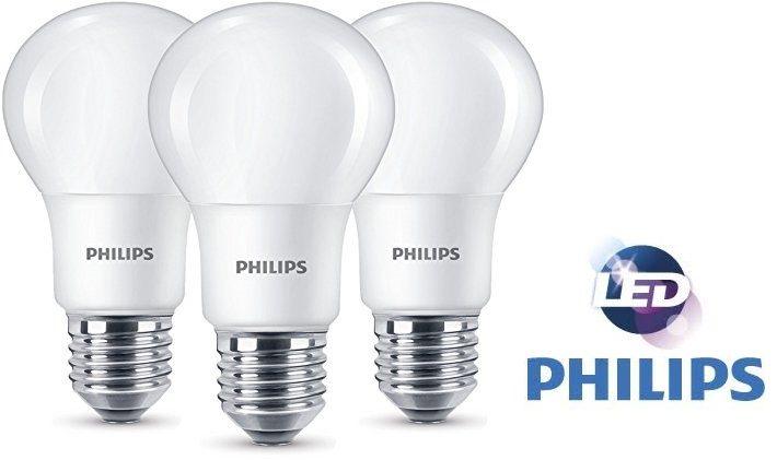 Pack de bombillas LED Philips E27 8W baratas