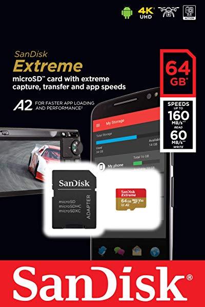 Tarjeta microSDXC SanDisk Extreme