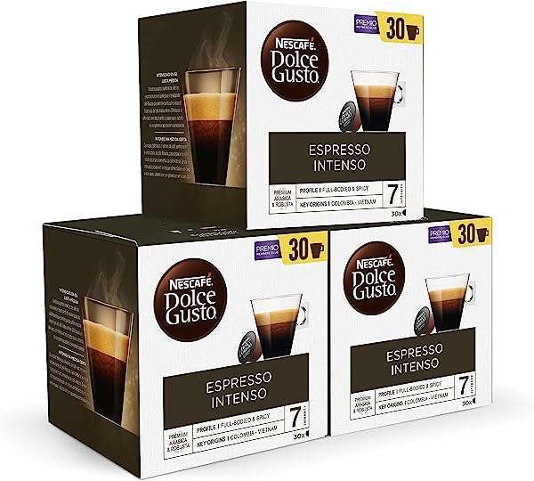 Pack x 3 Nescafé Dolce Gusto Espresso intenso