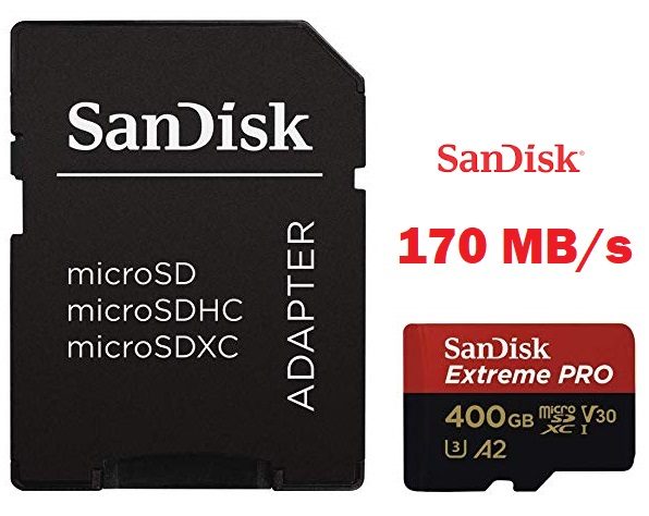 SanDisk Extreme PRO – microSDXC de 400 GB