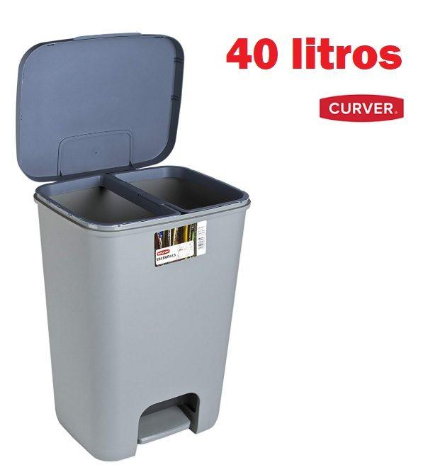 Cubo de Basura Curver Essentials de 40 litros