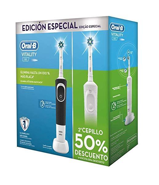 Comprar Pack de 2 cepillos Oral-B Vitality 100 CrossAction Pack de 2 cepillos Oral-B Vitality 100 CrossAction