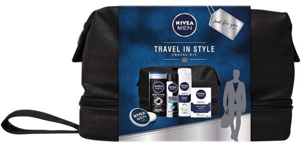 Set de viaje Nivea para hombres con bolsa de regalo