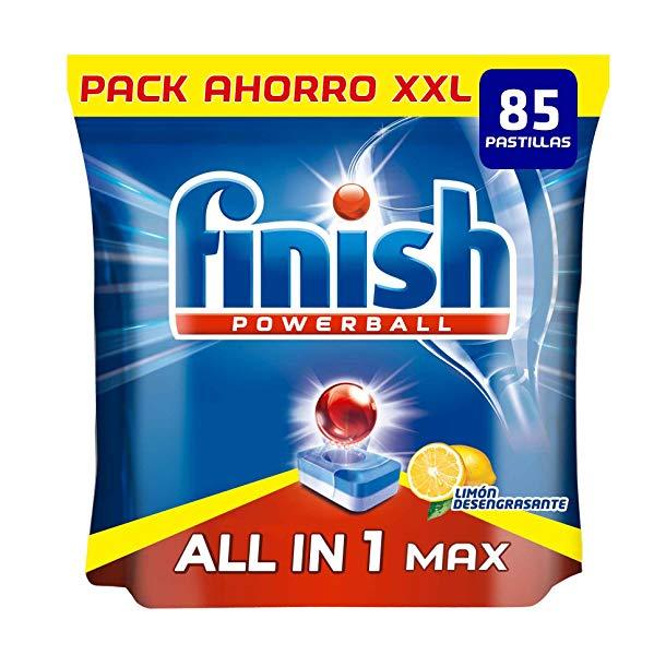 Comprar Calgonit Finish Todo en 1 Max Limón Calgonit Finish Todo en 1 Max Limón