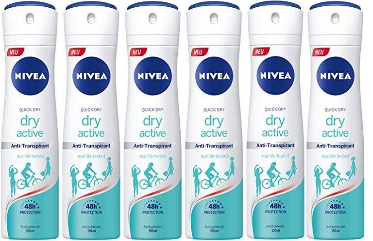 Pack 6x150ml Nivea Desodorante para mujer Dry Active