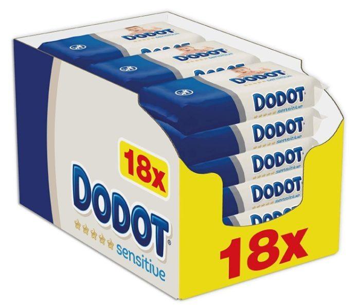 Pack de 972 Toallitas Dodot Sensitive Pack de 972 Toallitas Dodot Sensitive