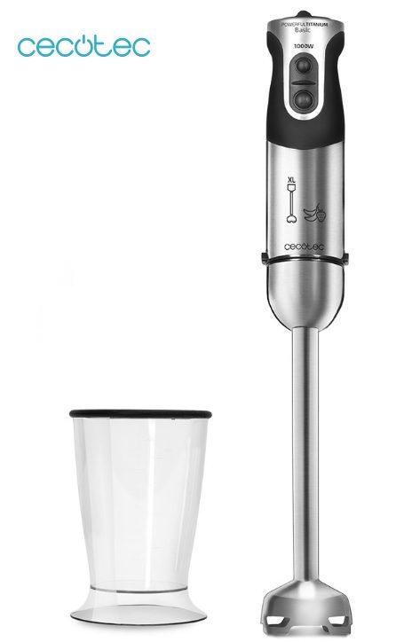 Comprar Batidora Mano Cecotec Powerful Titanium 1000 Batidora Mano Cecotec Powerful Titanium 1000
