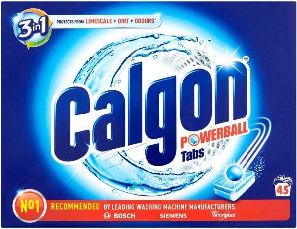 Calgon 45 Pastillas Calgón Powerball Tabs 3 en 1