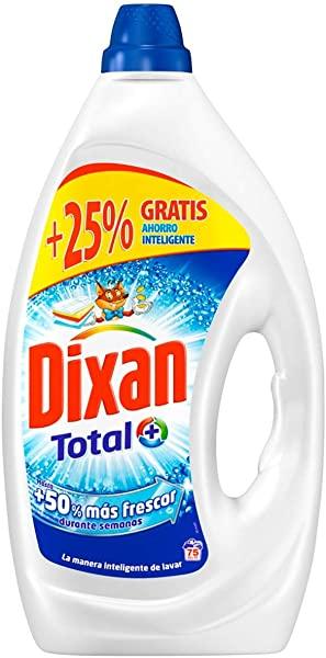 Dixan Detergente Lavadora Líquido Total - 75 Lavados (3.75 L)