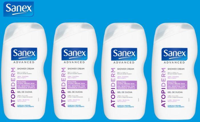 Pack de 4 Gel de ducha Sanex Advanced Atopiderm