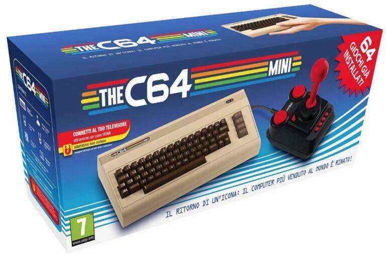 Retro consola The C64 Mini con 64 juegos de Commodore 64