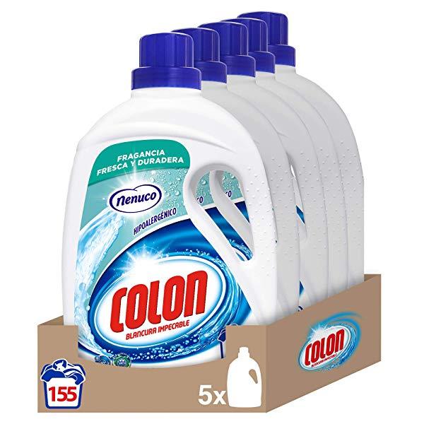 Pack de 5 Detergente Colon Gel Fragancia Nenuco