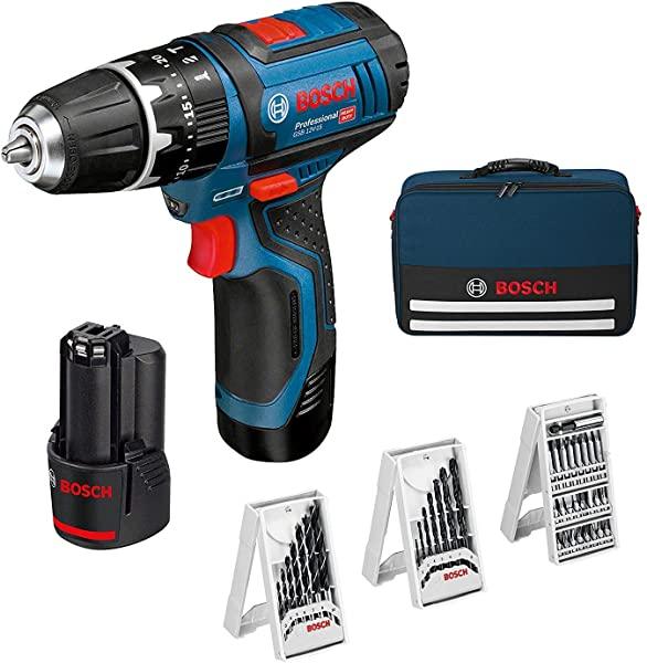 Bosch Professional GSB 12V-15 Taladro percutor