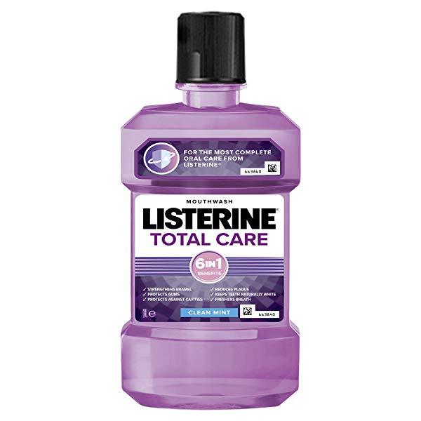 Enjuague Bucal LISTERINE Cuidado Total de 1 litro