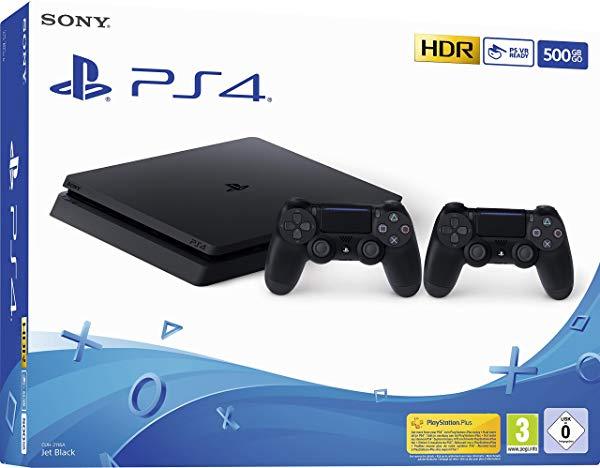Comprar PlayStation 4 (PS4) de 500 Gb y 2 Mandos Dual Shock 4 PlayStation 4 (PS4) de 500 Gb y 2 Mandos Dual Shock 4