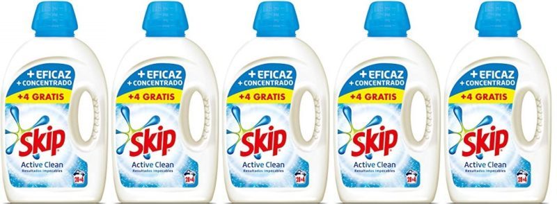 Skip Active Clean Detergente Líquido para Lavadora
