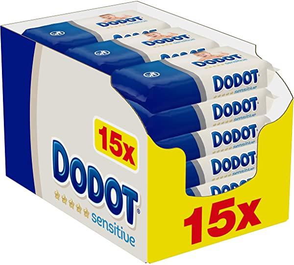 Pack de 15 Dodot Sensitive