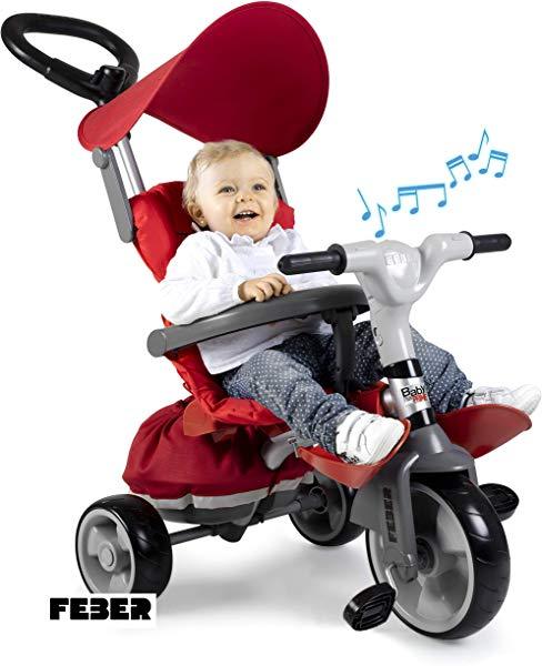 Triciclo evolutivo FEBER Baby Plus Music Prime