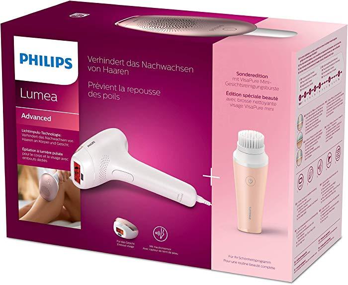 Depiladora IPL Philips Lumea Advanced BRI922 + Limpiador Facial