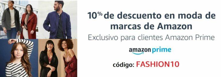Cupón! Código descuento en marcas de Ropa Amazon