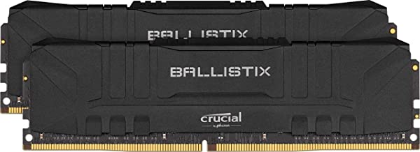 Crucial Ballistix 16GB (2x8GB) DDR4-3200 Black CL16