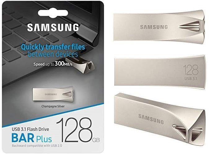 Memoria USB Samsung BAR Plus de 128Gb