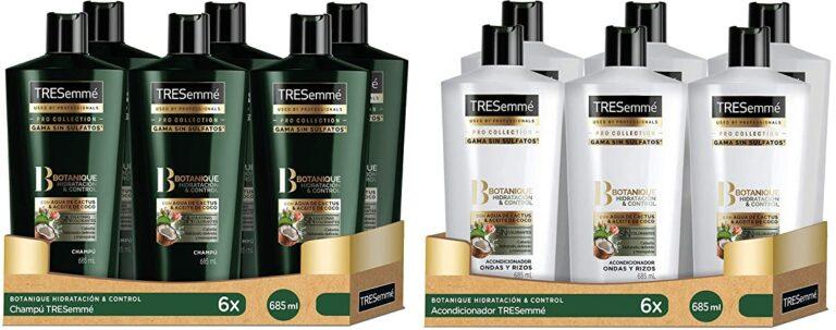 Pack 6 TRESemmé Botanique Macadamia Champú o Acondicionador 685ml