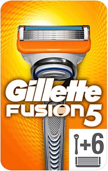 Maquinilla de Afeitar Gillette Fusion5 + 6 Recambios