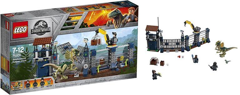 LEGO Jurassic World – Ataque del Dilofosaurio al Puesto de Vigilancia (75931)