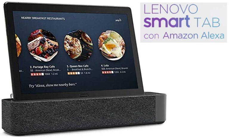 Tablet Lenovo Smart TabM10 + Altavoz Dolby Atmos Incluido
