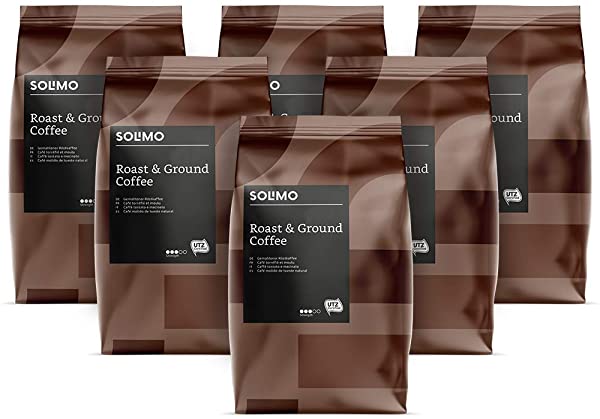 Pack 6 Café Solimo de Amazon