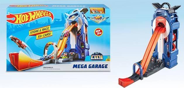 Comprar Mega garage Hot wheels para 35 coches Mega garage Hot wheels para 35 coches