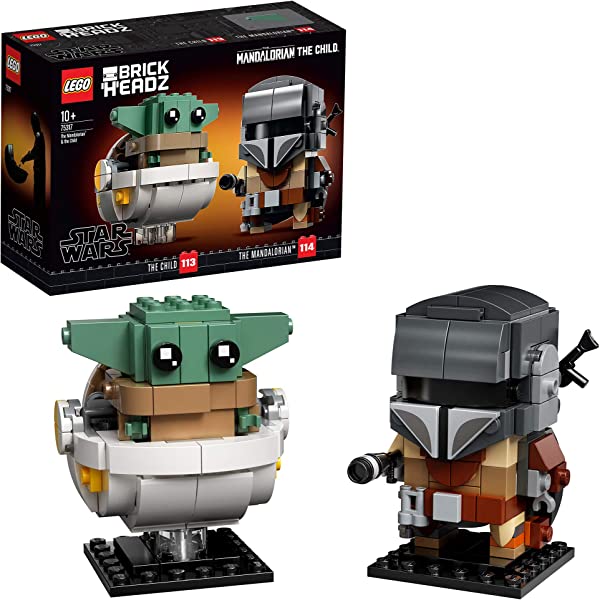 LEGO Star Wars BrickHeadz El Mandaloriano y el Niño (75317)