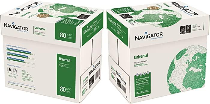 Pack 5000 hojas de papel NAVIGATOR A4 Universal